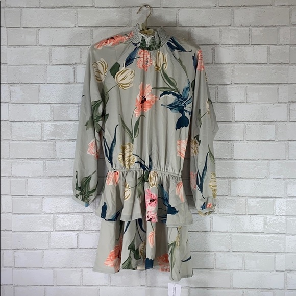 Yumi Kim NWT Mock Neck Floral Class Act Dress - Picture 8 of 15